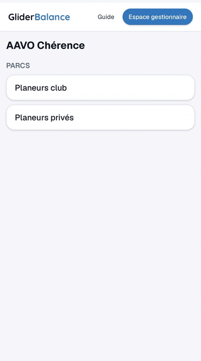 Demo of the pilot view on a phone